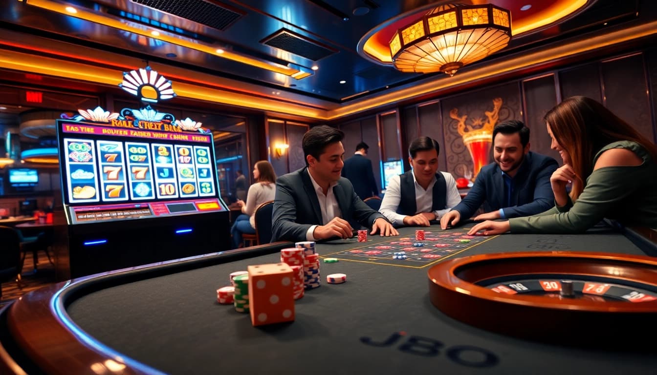 Experience thrilling online gambling at jbo with immersive poker and slot games.