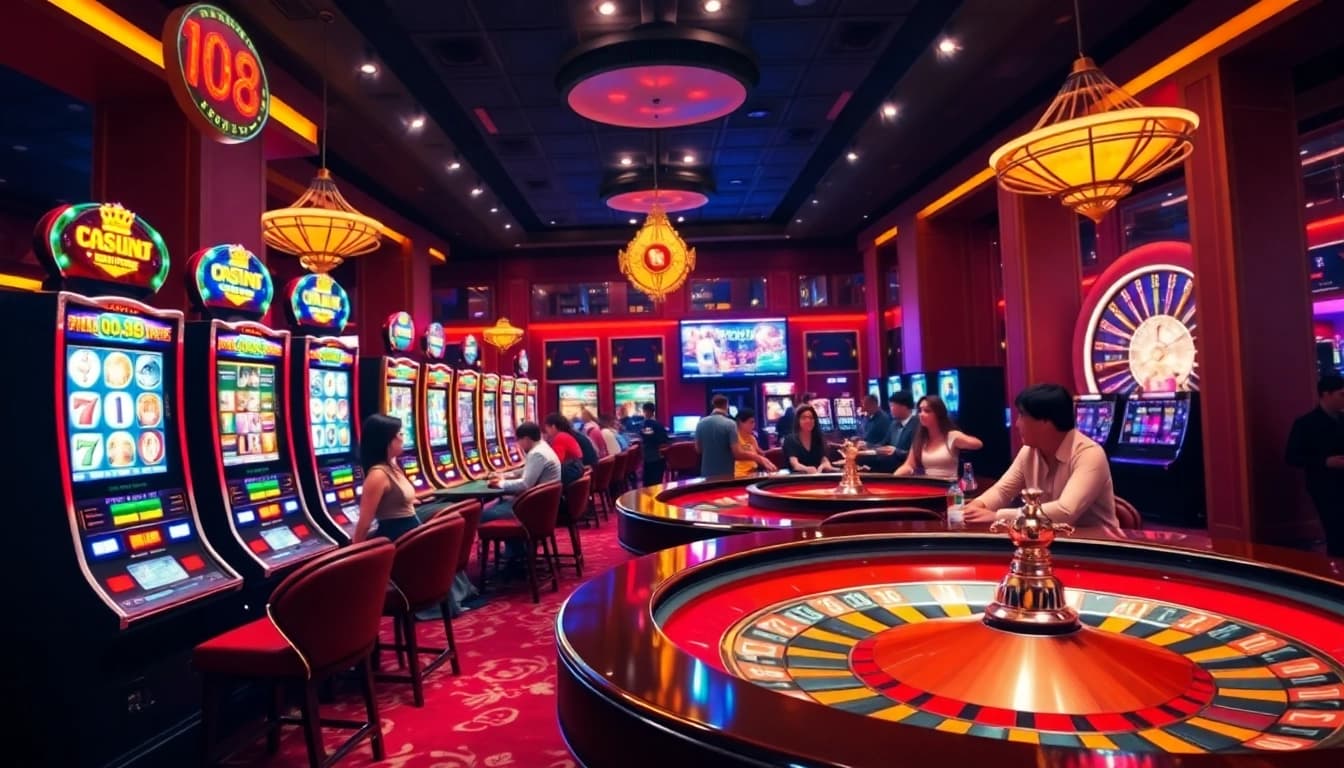 Experience thrilling gameplay at iq88 with engaging poker tables and vibrant slots.