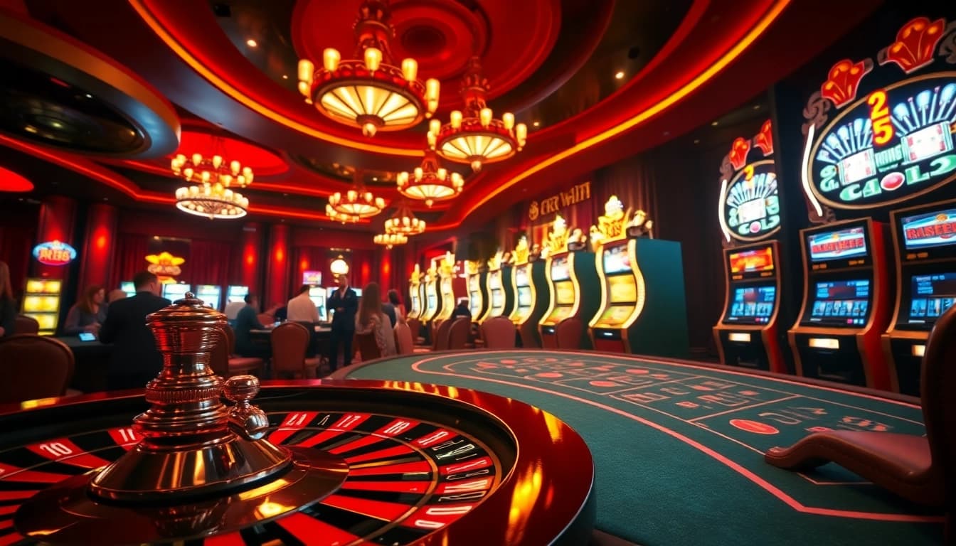 Engaging players at RR 88 casino tables experiencing lively betting.