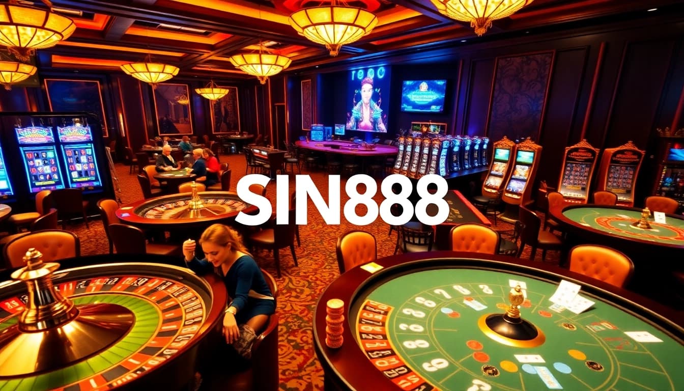 Experience thrilling gameplay and high-stakes excitement at https://sin88.app/ with roulette and poker.