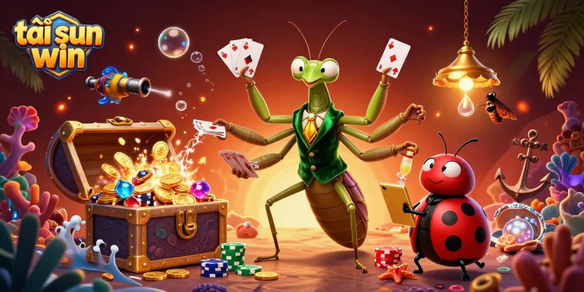 Engage in the thrilling world of tải sun win with colorful characters and vibrant casino elements
