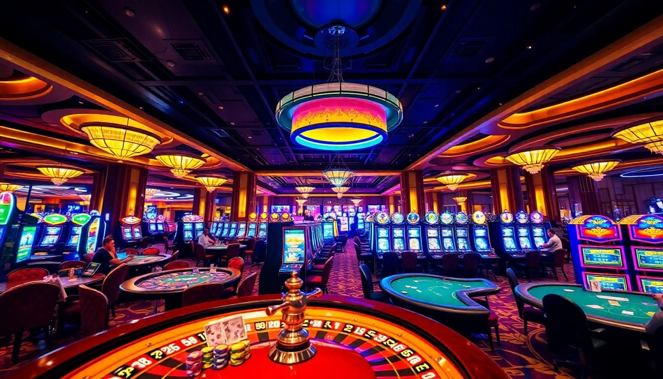 Experience vibrant gaming action at https://suncity.one/ with roulette, poker, and slot machines.