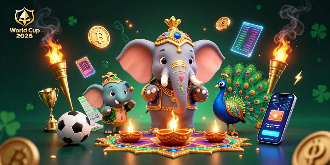 Experience the excitement of World Cup 2026 with vibrant characters and gambling elements.