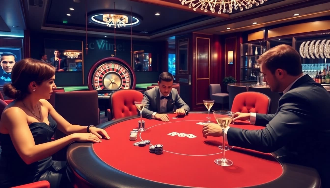 Experience luxury gambling at https://vipwin.co.uk/ with poker, roulette, and vibrant ambiance.