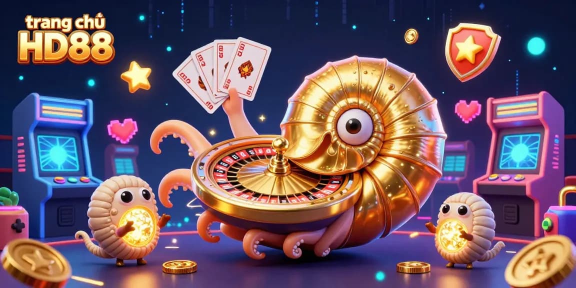 Interact with stunning gaming visuals at trang chủ HD88 featuring vibrant casino elements and characters.