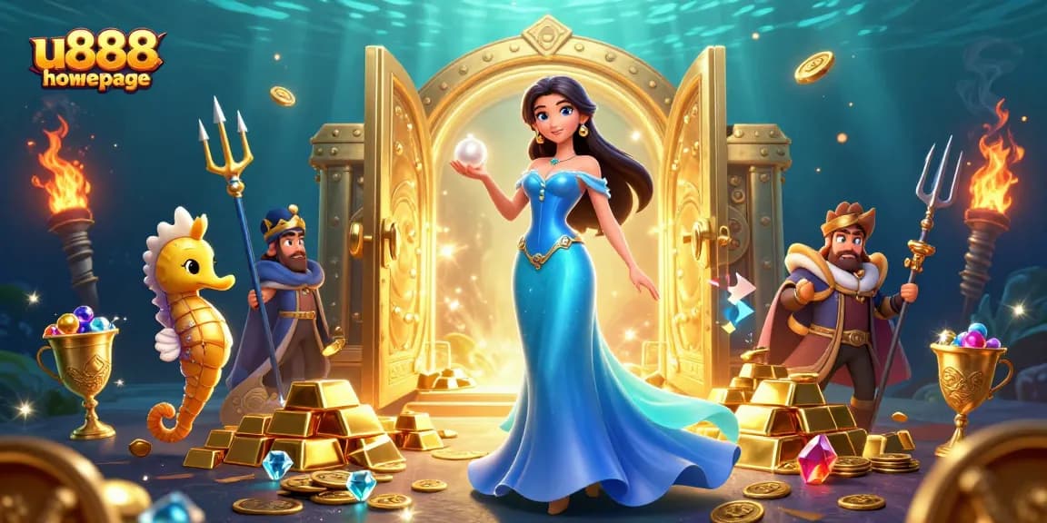 Experience the excitement and treasure of u888 homepage with engaging characters and riches.