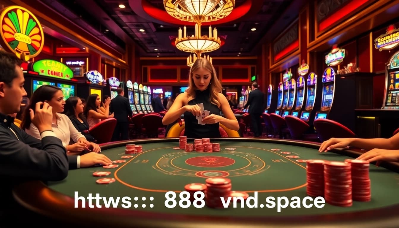 Experience thrilling moments at https://888vnd.space/ with energetic poker gameplay and vibrant casino visuals.