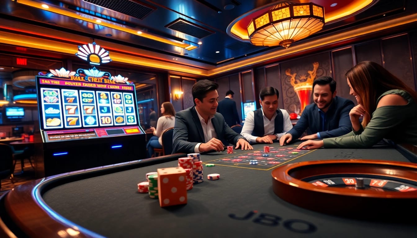 Experience thrilling online gambling at jbo with immersive poker and slot games.