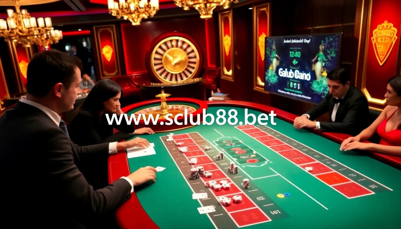 Experience the excitement of baccarat at https://www.sclub88.bet/ with vibrant casino visuals.
