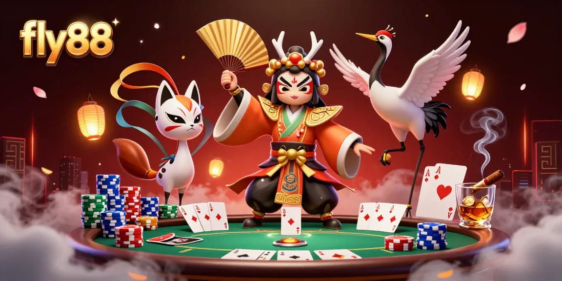 Experience the thrill of fly88 with dynamic poker action and captivating characters.
