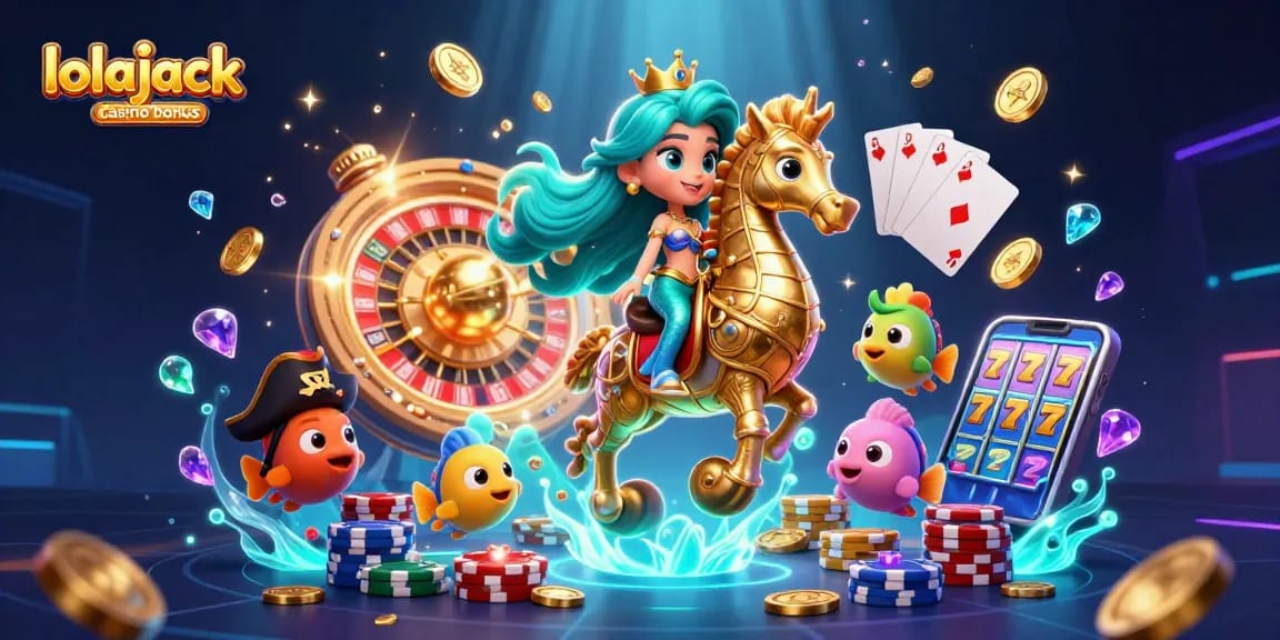 Experience the thrilling lolajack casino bonus with a vibrant, interactive casino adventure.