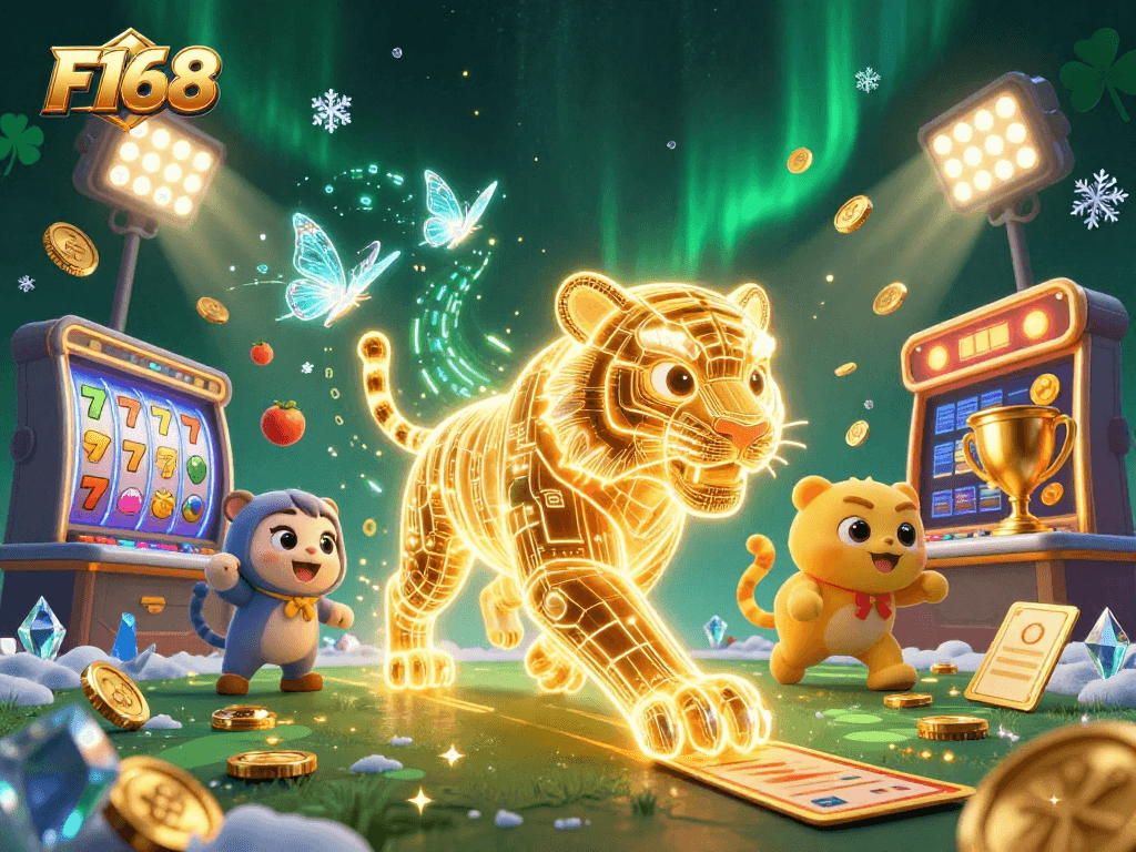 Experience thrilling gameplay at F168 with vibrant graphics and dynamic casino elements.