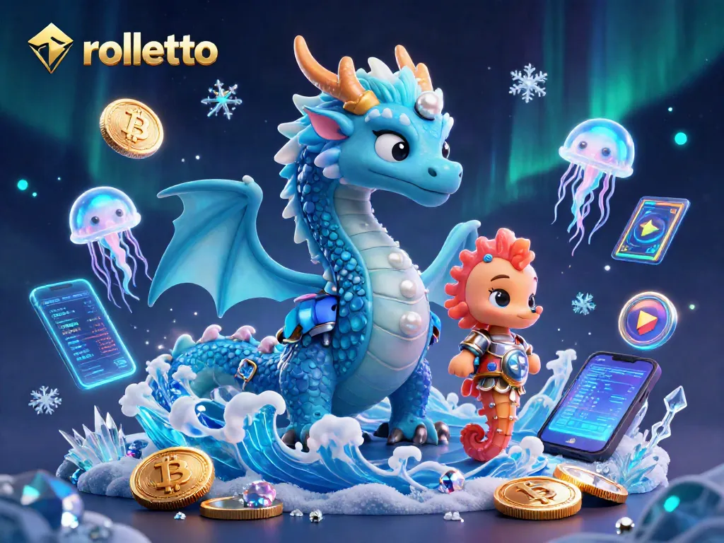 Engage in thrilling games at Rolletto Casino, featuring a vibrant underwater scene.
