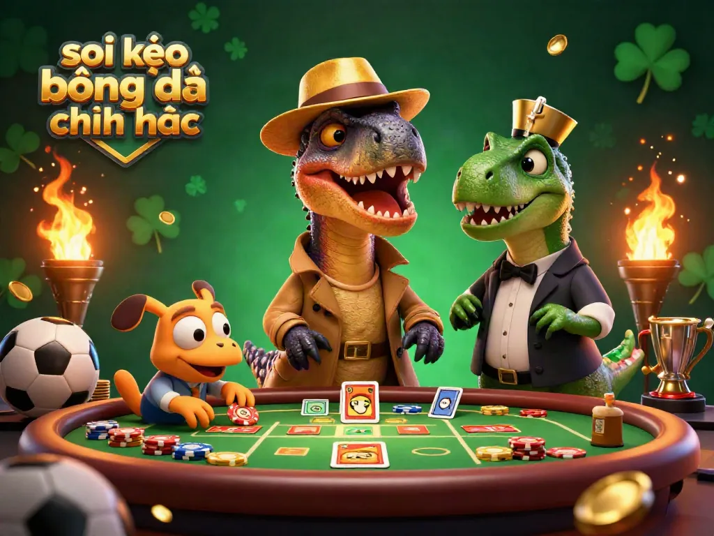 Sneak a peak at the thrilling sports betting action in this vibrant illustration showcasing soi kèo bóng đá chính xác strategies.