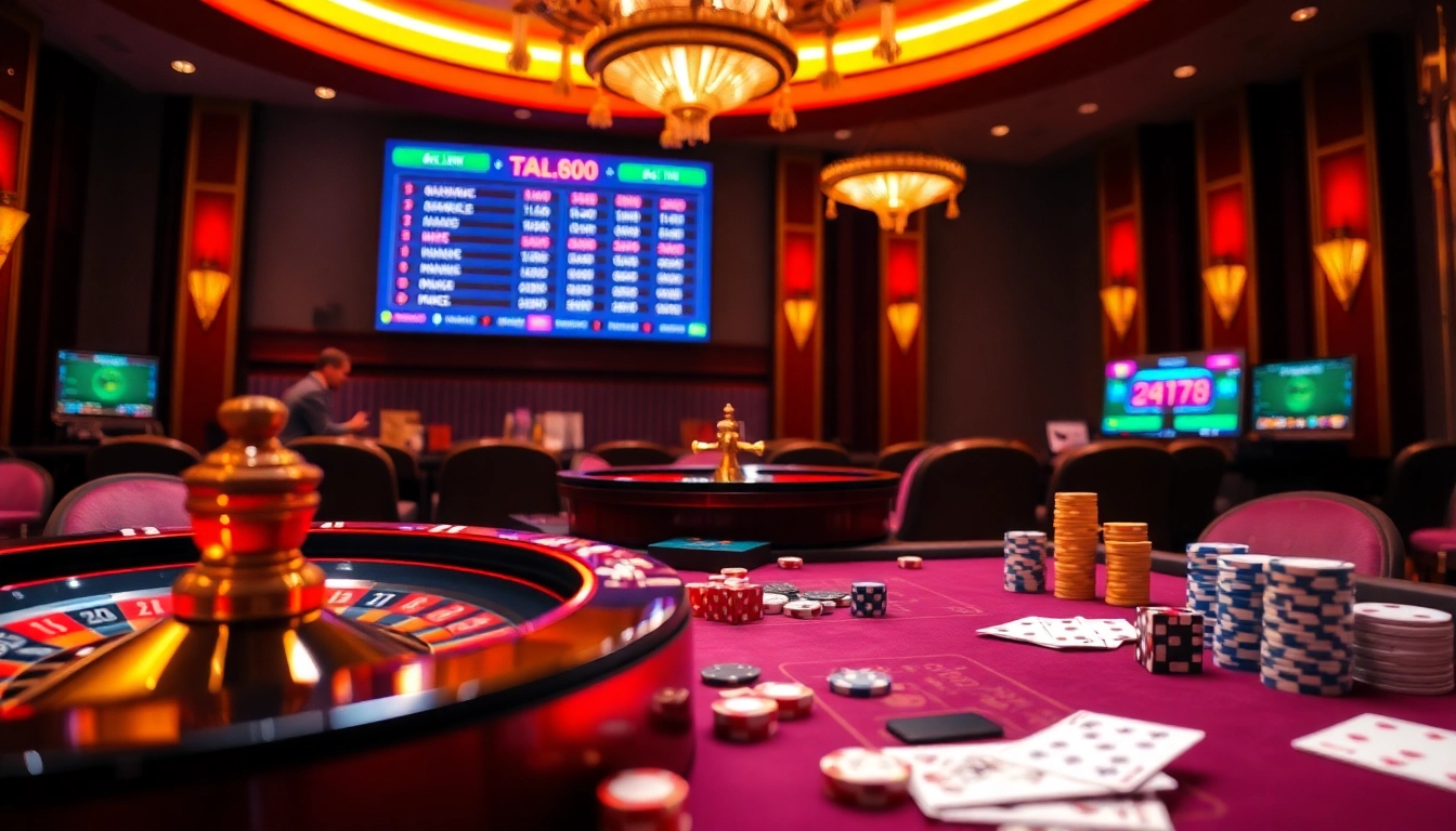 Engage in thrilling games at TA88, where vibrant casino visuals bring excitement to your bets.