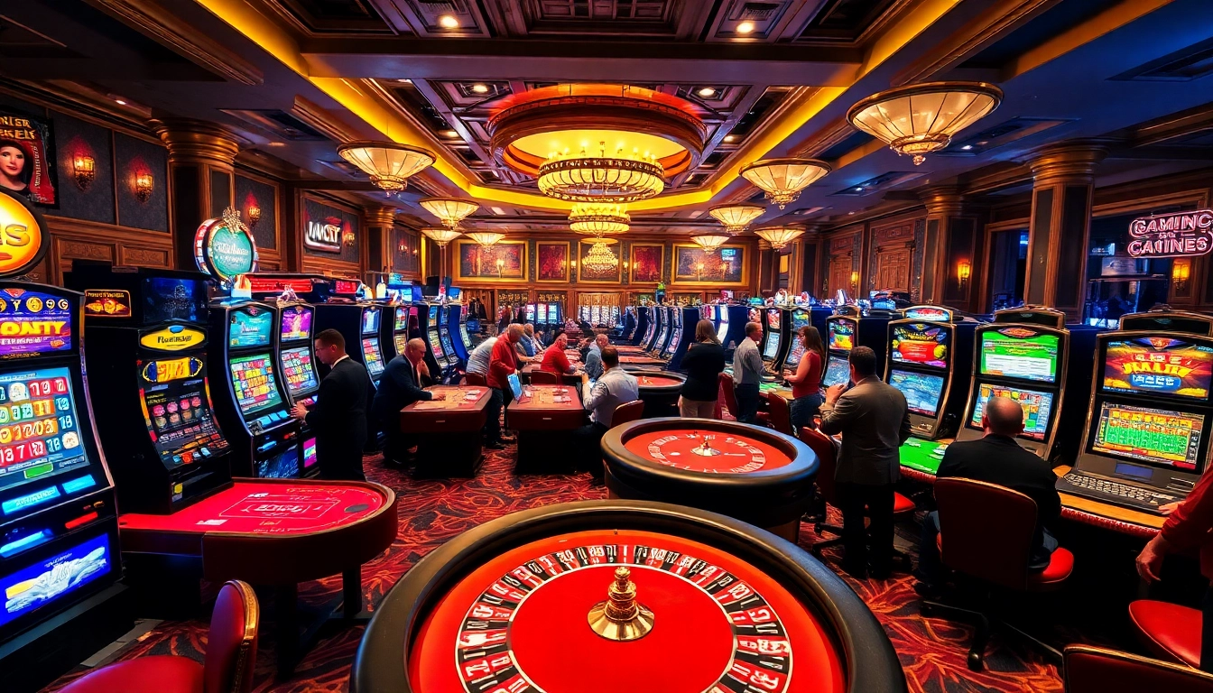 Discover the exciting atmosphere at https://566.beauty/ with vibrant casino gaming scenes.