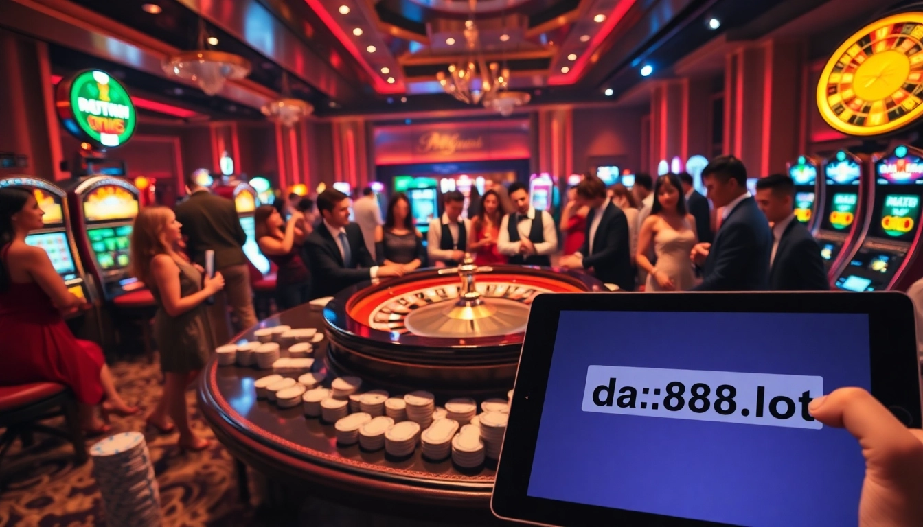 Experience thrilling gaming at https://da88.bot/ with vibrant casino tables and exciting slots.