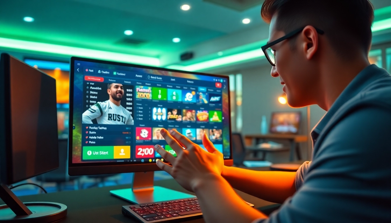Engaging online gaming experience at 98winwin.live showcasing vibrant betting options and dynamic interface.