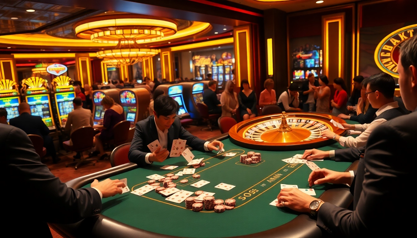 Engage in thrilling gameplay with tg88 bet at a luxurious casino table featuring poker chips and cards.