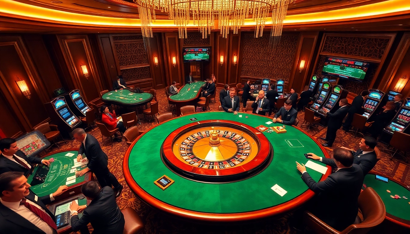 Players enjoying games at xd88 xn 88 casino with vibrant roulette and slot designs.