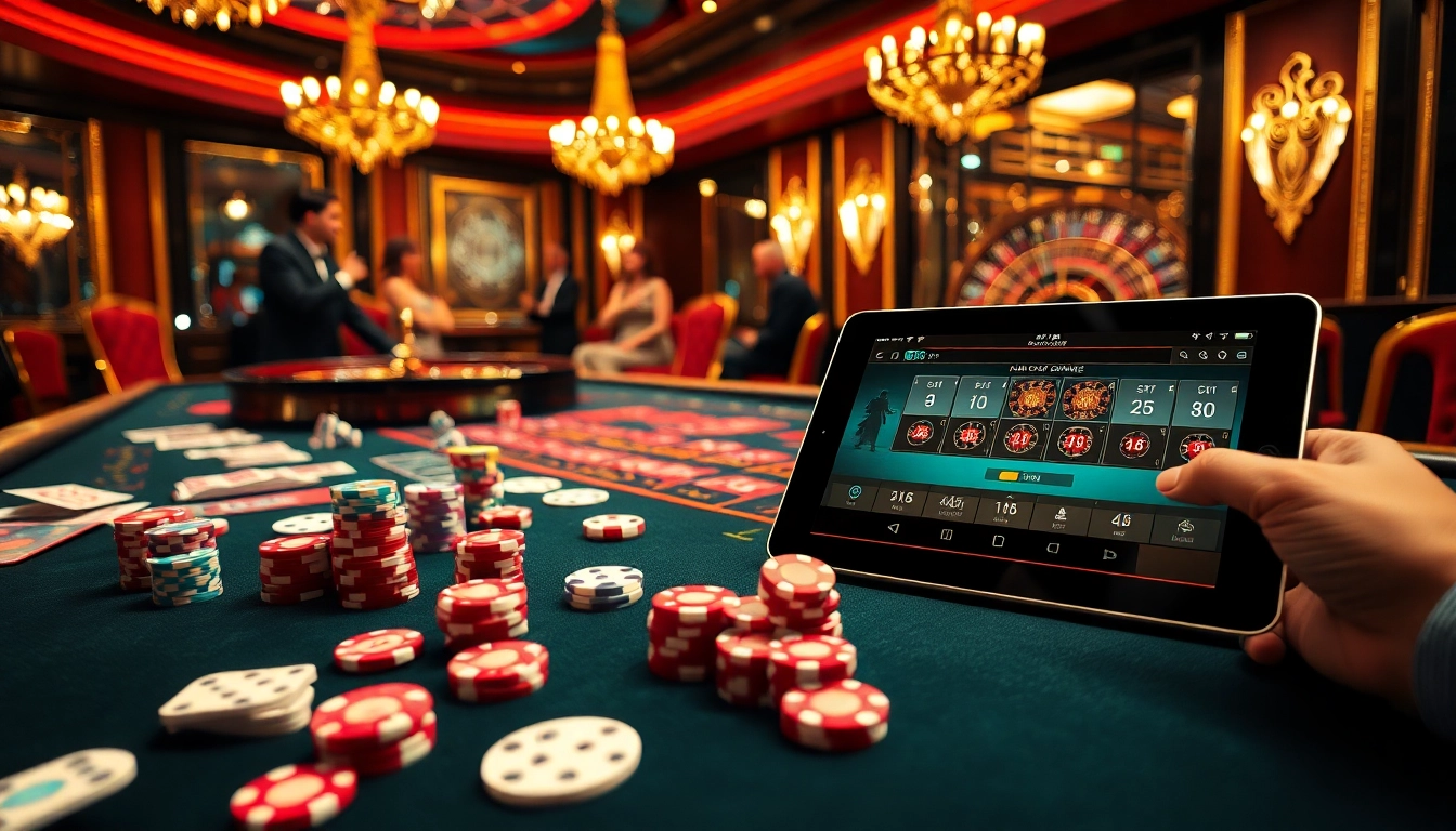 Experience the thrill of 888vi bet with an immersive casino scene featuring vibrant games and betting excitement.