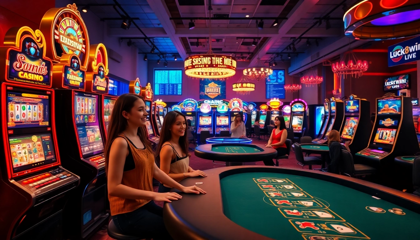 Experience the thrill of online gaming at luck8win.live with immersive digital casino scenes.