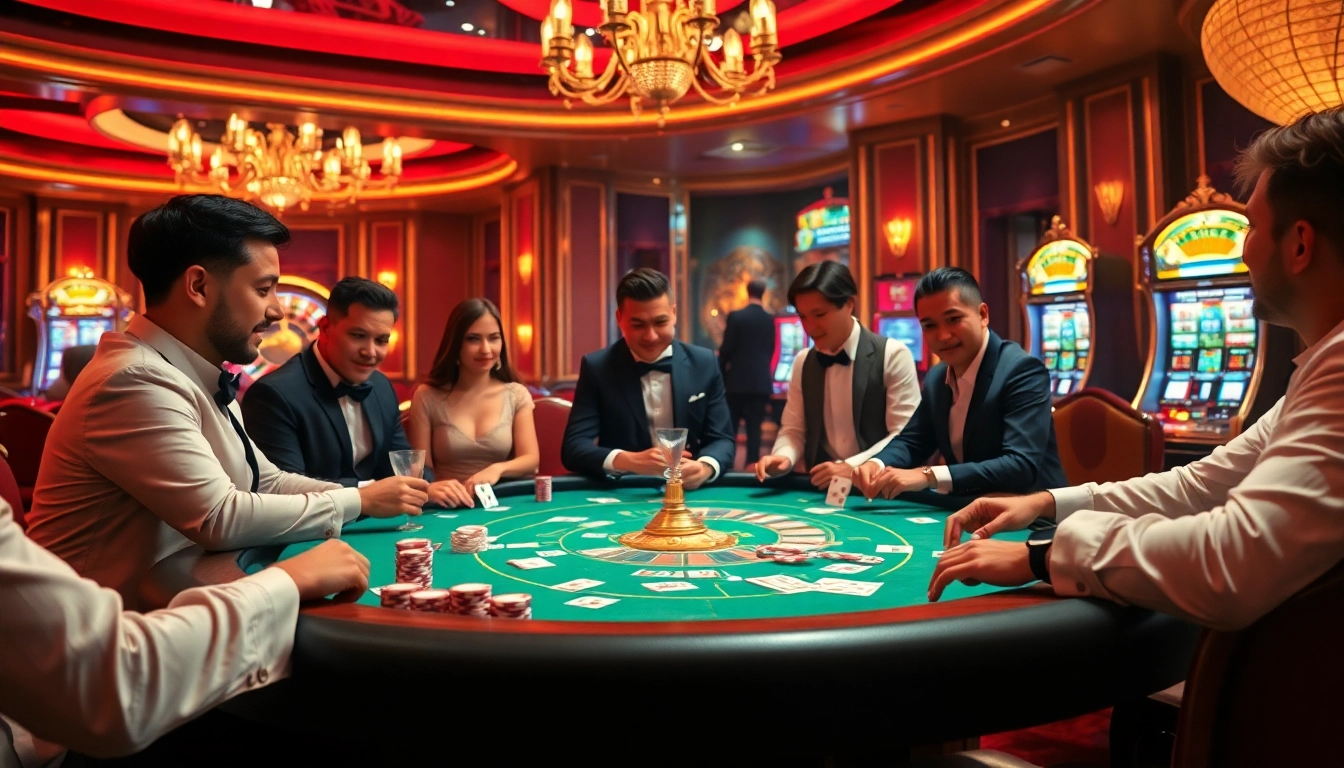 Players engaging in a thrilling game at G28, a premier gambling platform with exciting poker action.