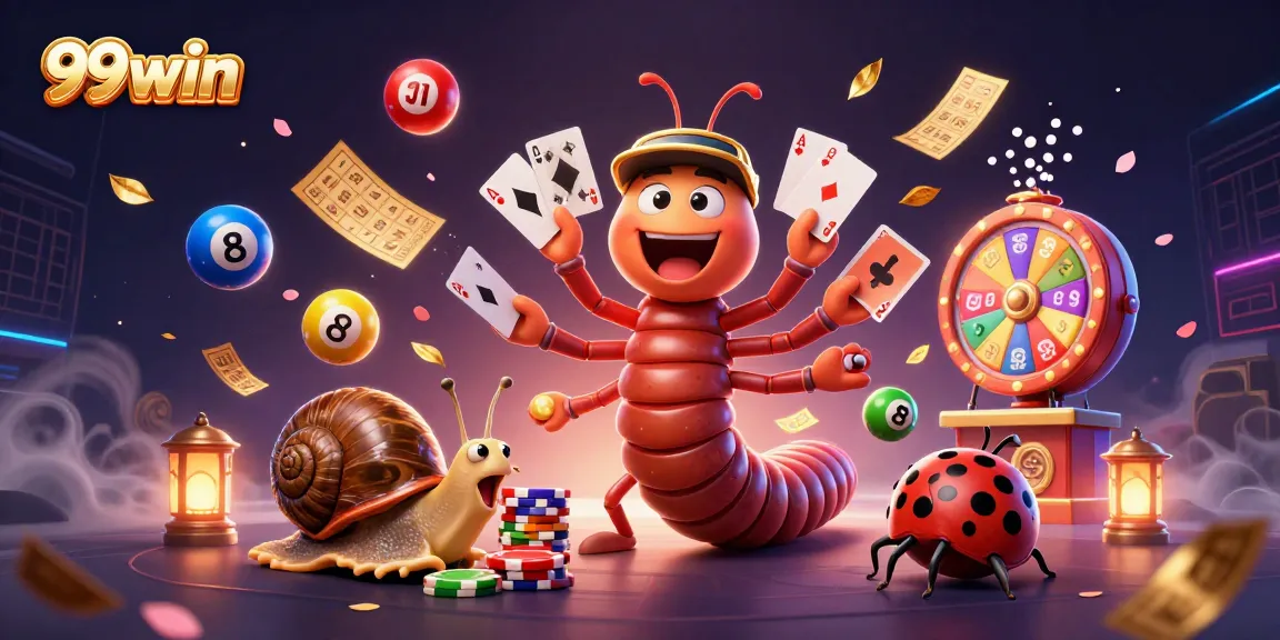 Engage with exciting gaming experiences at 99win with colorful lottery balls and a unique dealer.