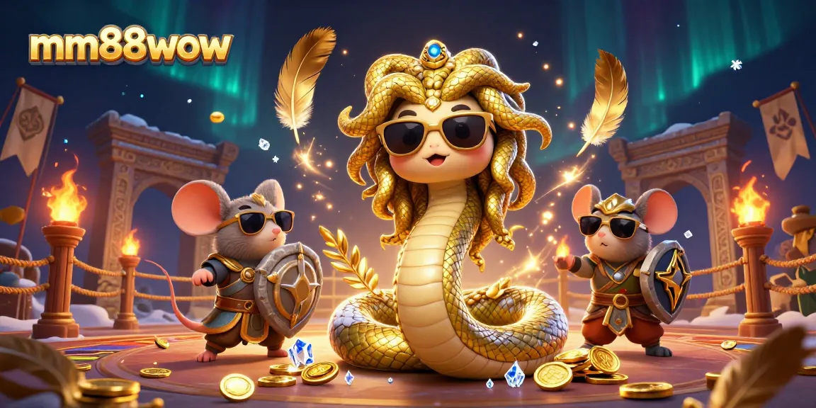 Experience the excitement of mm88wow with vibrant casino elements and lively characters for an engaging atmosphere.