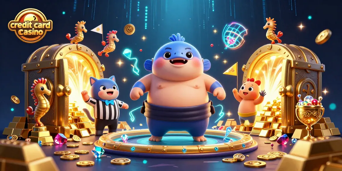 Experience thrilling action at a credit card casino with exciting games and vibrant atmosphere.
