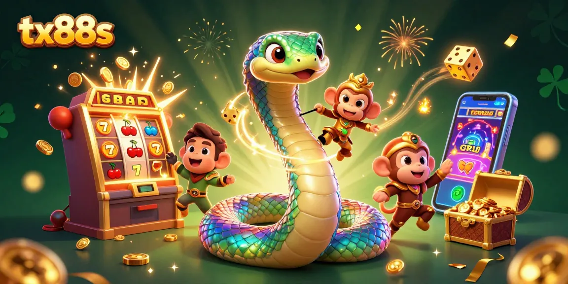 Engage with tx88s and experience an exciting jackpot celebration in a vibrant 3D casino environment.
