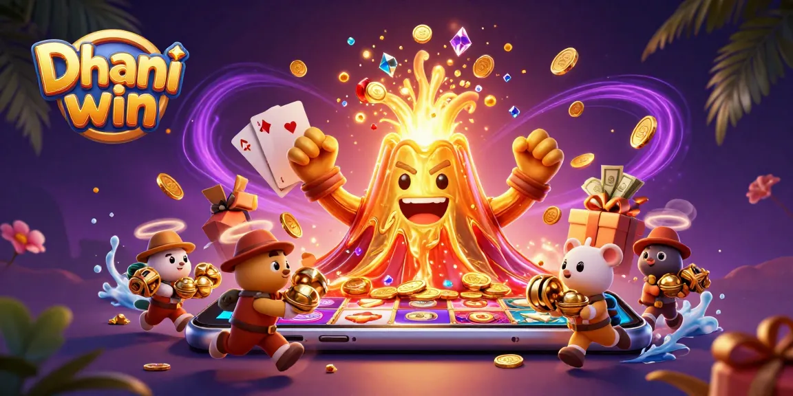 Dhani win: Dive into the excitement of winning treasures from casino games like slots and lotteries.
