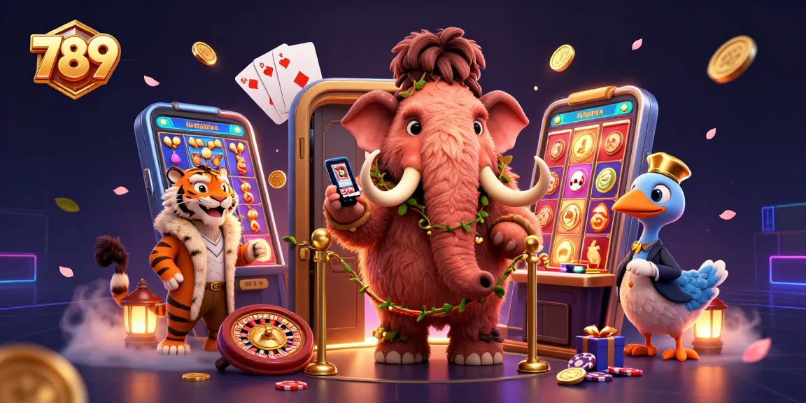 Experience thrilling gaming excitement at 789 with colorful slot games and VIP interactions in a dynamic casino.