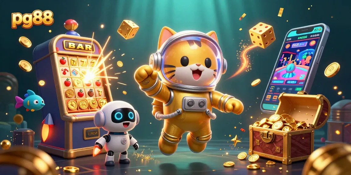 Experience the thrilling excitement of pg88 with a dynamic 3D casino adventure featuring online gaming.